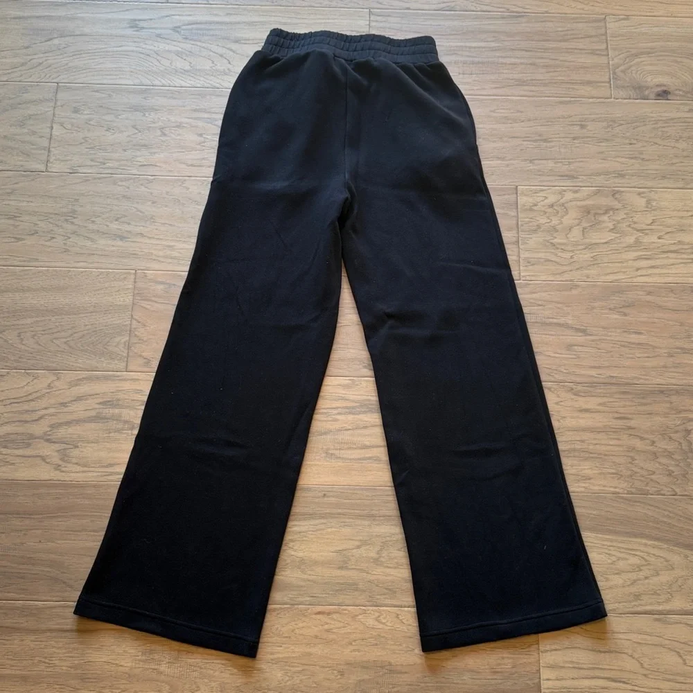 Varley The Wideleg Pant 28 Doublesoft Black Pants XXS - Picture 2 of 8